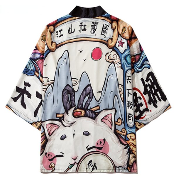 Japanese Dynamic Anime Kimono