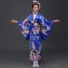 Japanese Floral Long Kimono