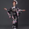 Japanese Floral Long Kimono