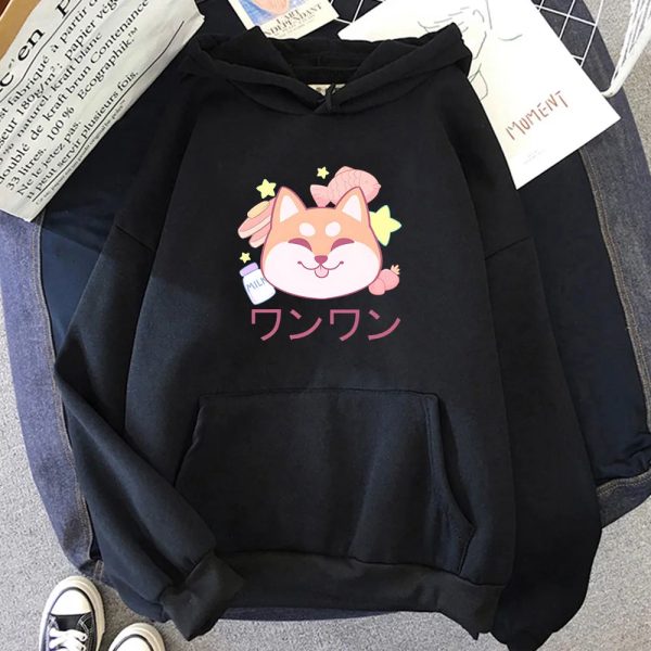 Japanese Kawaii Shiba Inu Unisex Hoodie