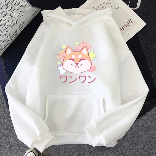 Japanese Kawaii Shiba Inu Unisex Hoodie