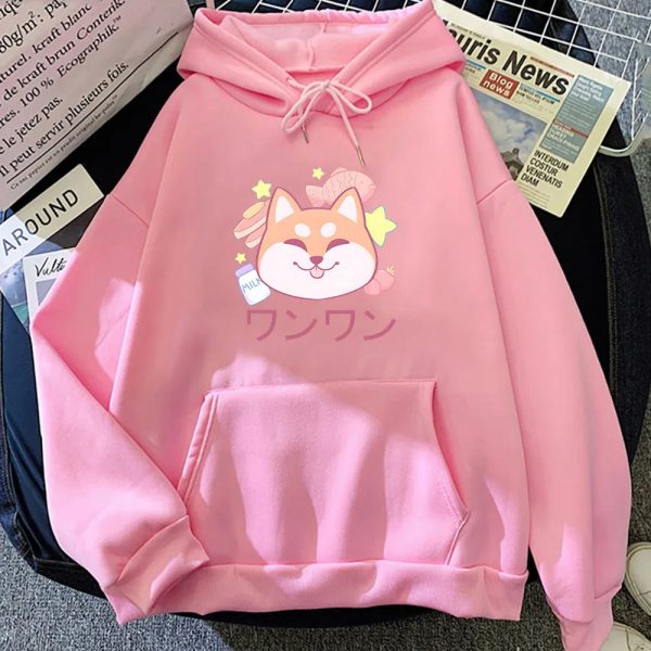 Japanese Kawaii Shiba Inu Unisex Hoodie