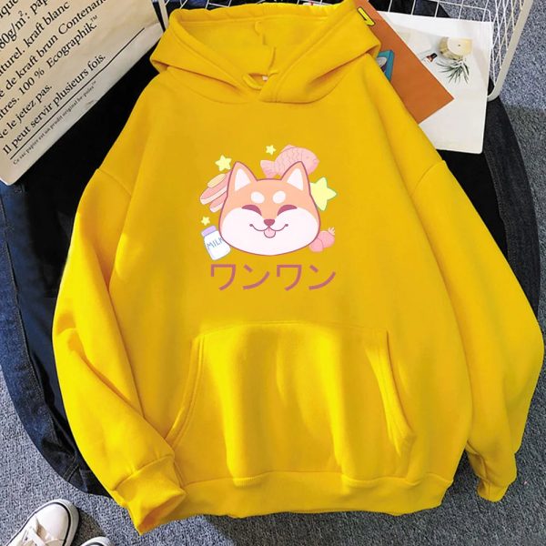 Japanese Kawaii Shiba Inu Unisex Hoodie