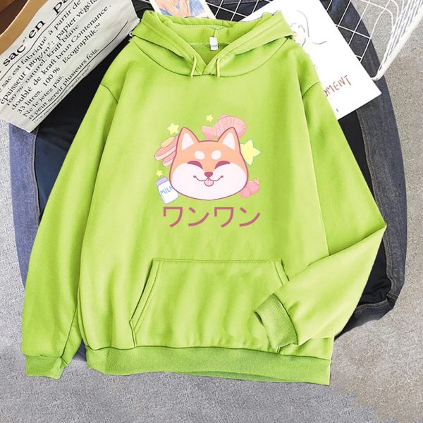 Japanese Kawaii Shiba Inu Unisex Hoodie