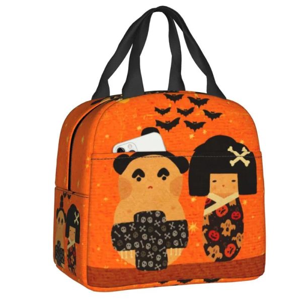 Japanese Kokeshi Doll Lunch Bag