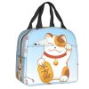 Japanese Lucky Cat Lunch Bag