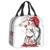 Japanese Lucky Cat Lunch Bag