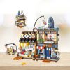 Japanese Ramen Bar Seafood Store Micro Building Sets