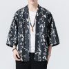 Japanese Royal Cranes Kimono