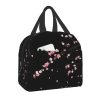 Japanese Sakura Cherry Blossoms Insulated Lunch Bags