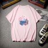 Japanese Sakura Mt Fuji Shrine Cherry Blossom Women's Tee