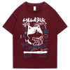 Japanese themed Cat Finding Happiness Unisex Tee