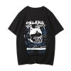Japanese themed Cat Finding Happiness Unisex Tee