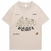 Japanese-Themed Cats Card Games Unisex Tee