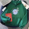 Japanese-themed Cherry Blossom Blue Sky Unisex Hoodie