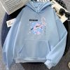 Japanese-themed Cherry Blossom Blue Sky Unisex Hoodie
