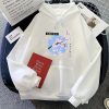 Japanese-themed Cherry Blossom Blue Sky Unisex Hoodie