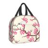 Japanese-themed Cherry Blossom Insulated Lunch Bag Collection