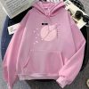 Japanese-themed Cherry Blossom Pink Sun Unisex Hoodie