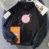 Japanese-themed Cherry Blossom Pink Sun Unisex Hoodie