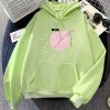 Japanese-themed Cherry Blossom Pink Sun Unisex Hoodie