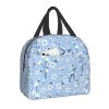 Japanese-themed Cherry Blossom Sakura Insulated Lunch Bags