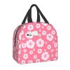 Japanese-themed Cherry Blossom Sakura Insulated Lunch Bags
