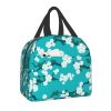 Japanese-themed Cherry Blossom Sakura Insulated Lunch Bags