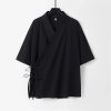 Japanese-themed Minimal Plain Men’s Kimono Jacket