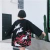 Japanese-themed Women Kimono Koi and Cranes
