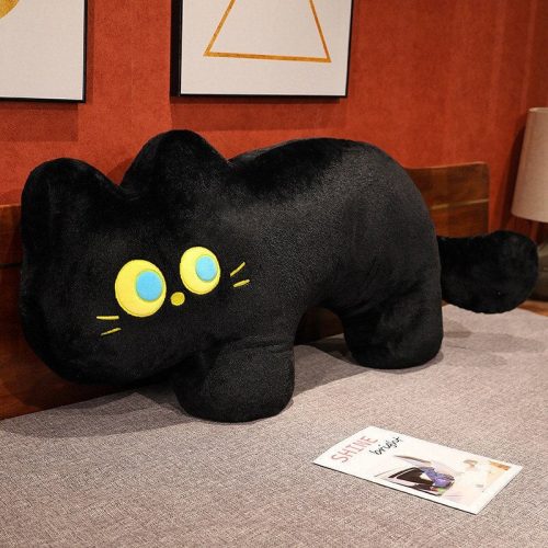 JoJo the Black Cat Plush Pillow