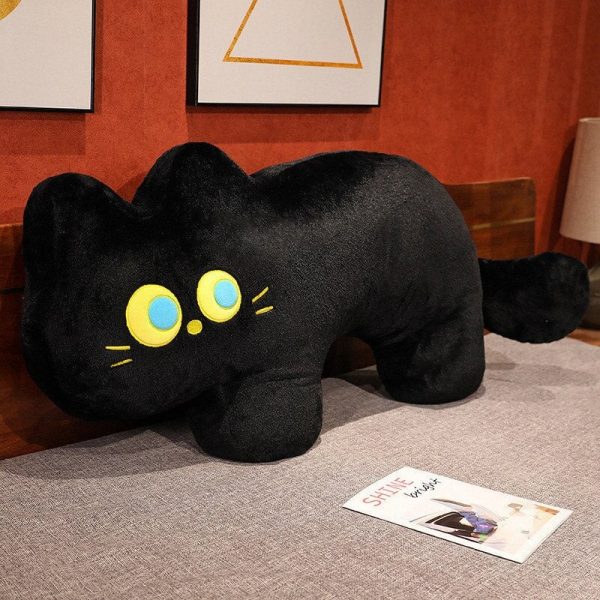 JoJo the Black Cat Plush Pillow