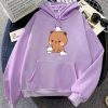 Kawaii Brown Bear Baby Pandas Unisex Hoodie