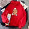 Kawaii Brown Bear Baby Pandas Unisex Hoodie