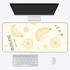 Kawaii Cartoon Exotic Fruits Large Mouse Pad