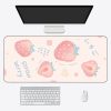 Kawaii Cartoon Exotic Fruits Large Mouse Pad