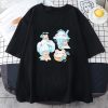 Kawaii Cloudy Snacking Brown Bear Unisex Tee