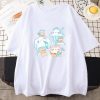 Kawaii Cloudy Snacking Brown Bear Unisex Tee