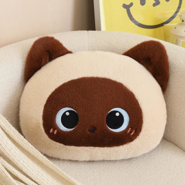 Kawaii Fluffy Cat Plush Pillows Kawaii Fluffy Cat Plush Pillows