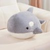 Kawaii Fluffy Gray Blue Killer Whale Plushies