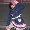 Kawaii Harajuku Japanese-themed Lolita Mini Denim Checked Women's Skirt