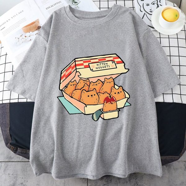 Kawaii Kitten Nuggets Unisex Tee