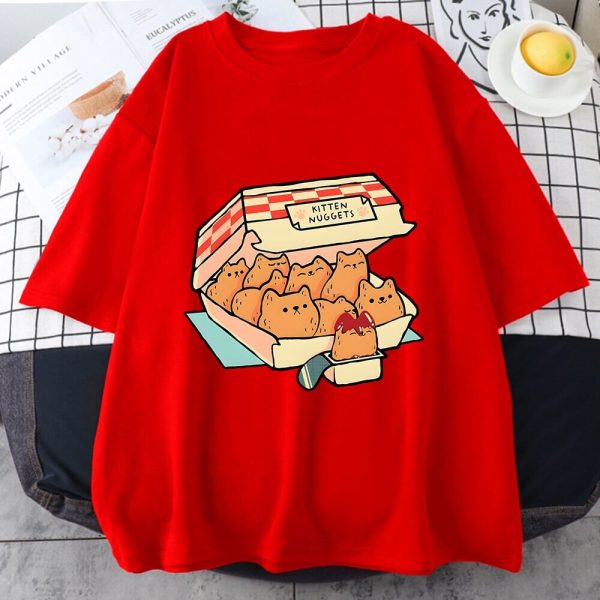 Kawaii Kitten Nuggets Unisex Tee