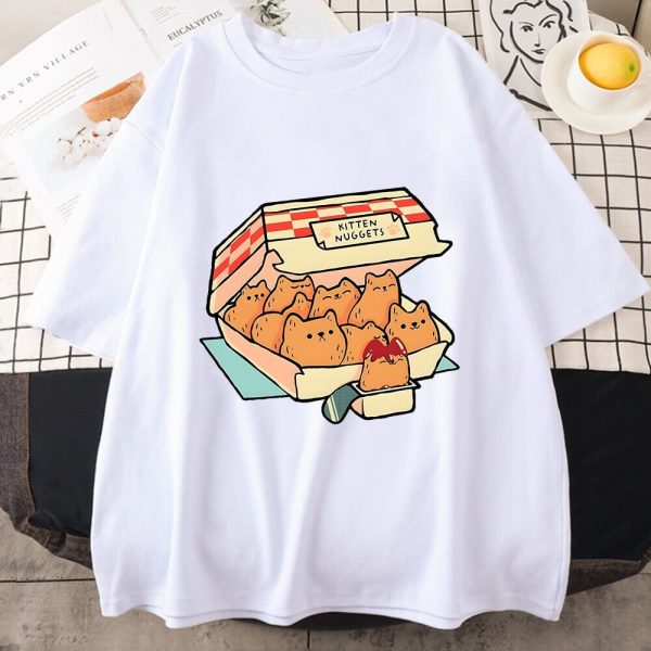 Kawaii Kitten Nuggets Unisex Tee