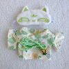 Kawaii Labubu Kitsune Fox Japanese Kimono Outfit