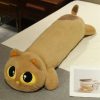 Kawaii Long Snuggly Cat Plush Family