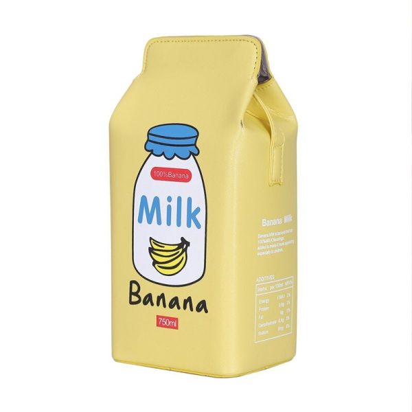 Kawaii Milk Juice Carton Box Bag