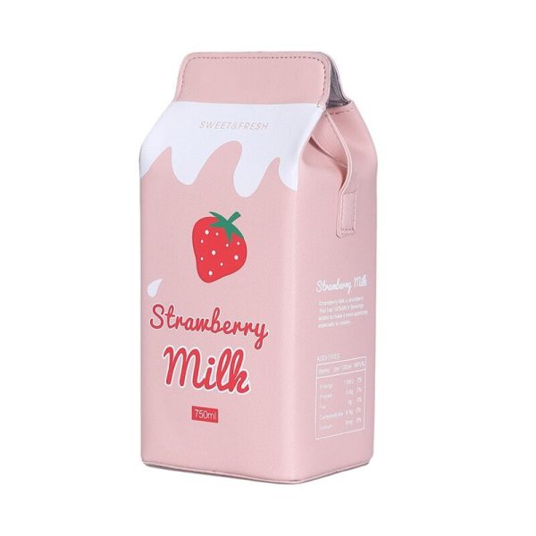Kawaii Milk Juice Carton Box Bag