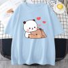 Kawaii Panda Bear Love Unisex Tee