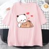 Kawaii Panda Bear Love Unisex Tee